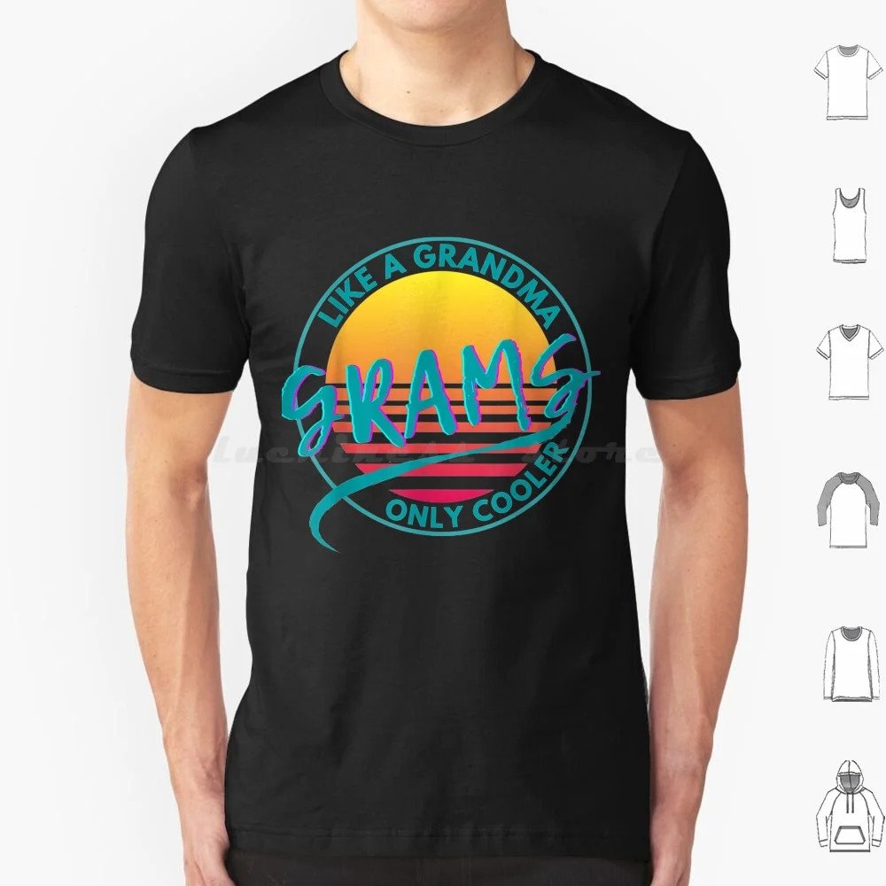 Gram como uma avó apenas cooler mãe presente mãe grammy t camisa das mulheres dos homens crianças 6xl mãe 3 como eu conheci sua mãe mãe de