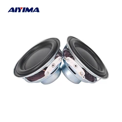 AIYIMA Mini altoparlante Full Range Audio 52mm 4 Ohm 5 W fai da te Home Theater musica altoparlante Bluetooth altoparlante bordo in gomma 2 pezzi