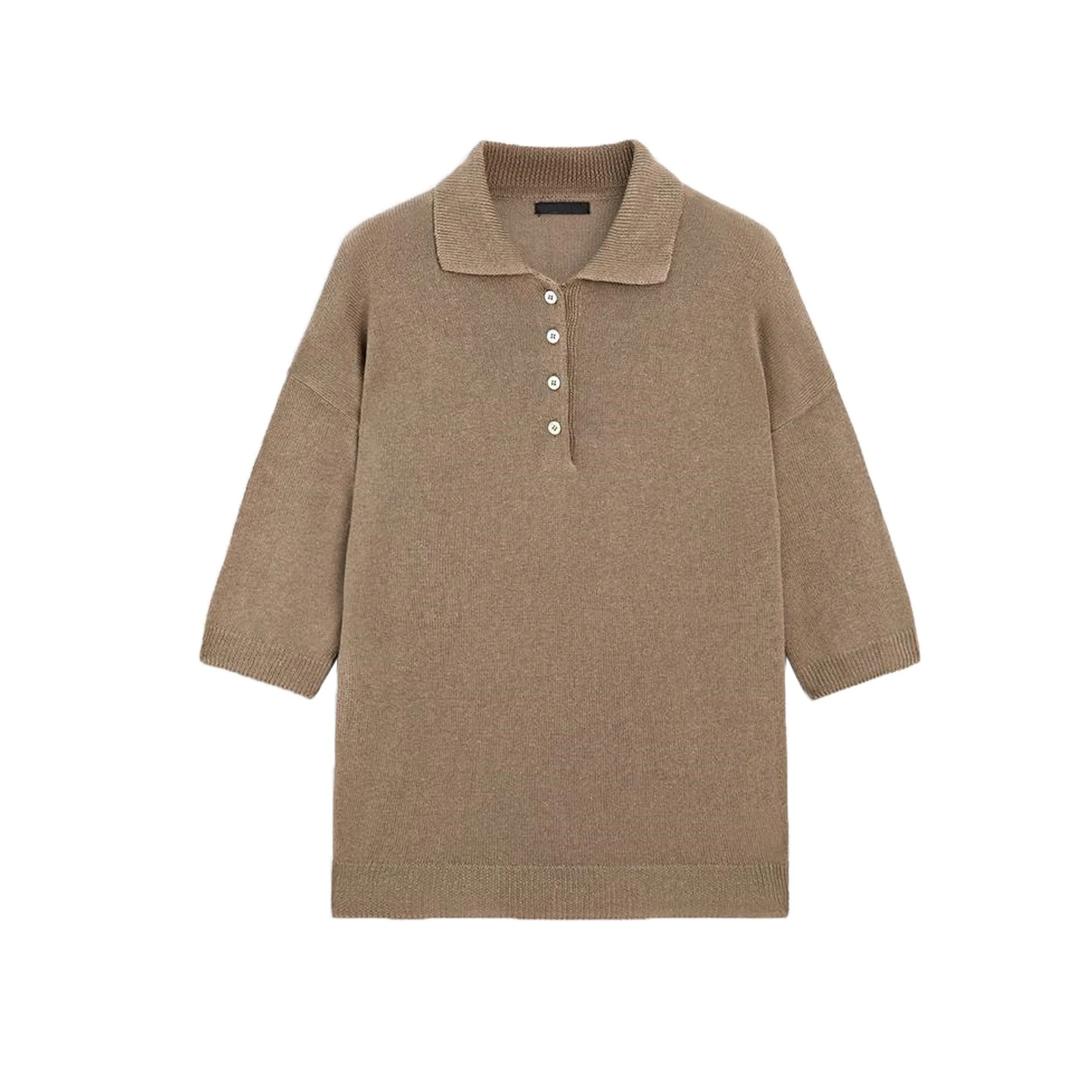 lectual Casual lavorato a maglia Ne maglione vestibilità ampia semplice delicato primavera estate donna Faion Commute Sle Long Sve