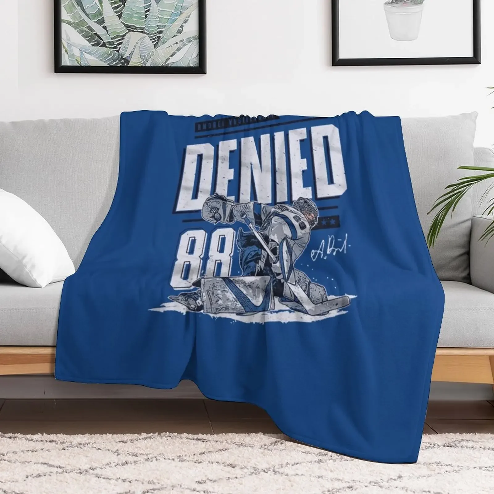 Andrei Vasilevskiy Throw Blanket Blankets For Sofas Summer Blankets