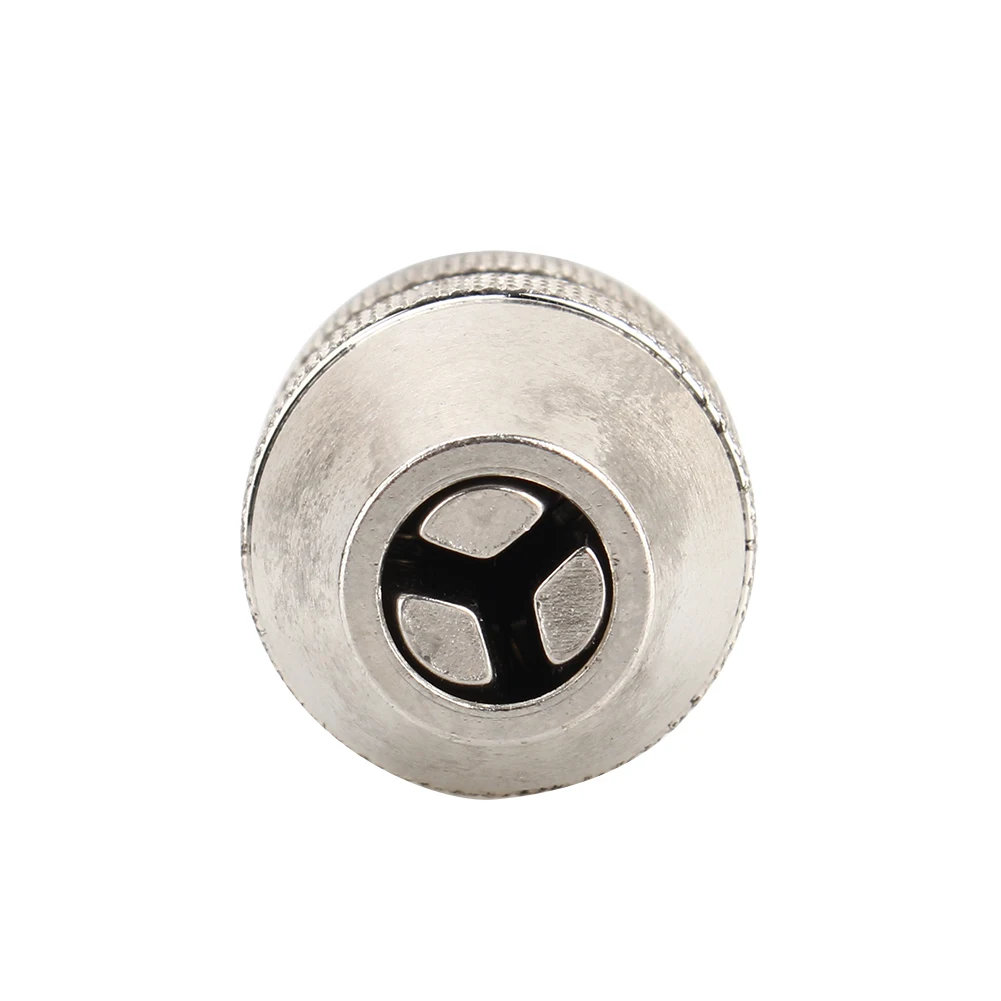 1/4" 0.3~3.6mm Quick Change Keyless Drill Bit Chuck Hex Shank Adapter Converter