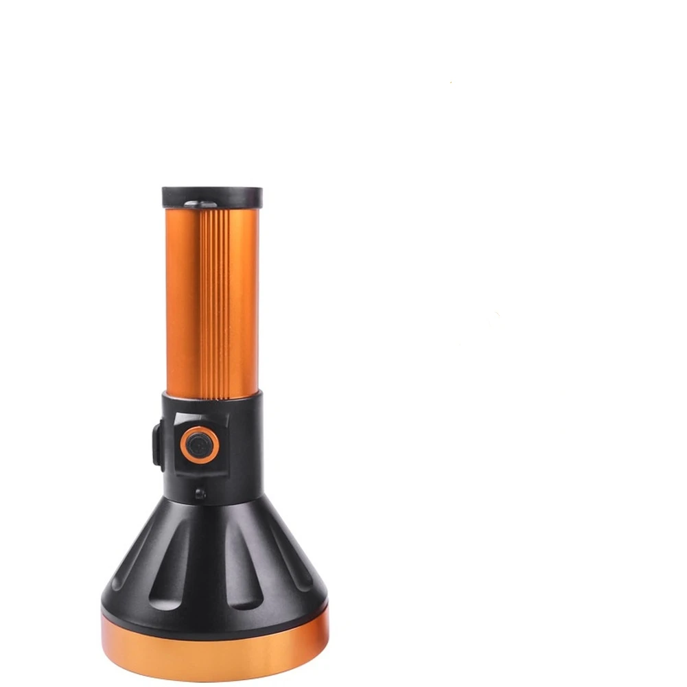 

Как показано на рисунке, перезаряжаемый фонарик с USB-зарядкой, инструмент для использования на открытом воздухе, P50 LED, литиевая батарея 26650.