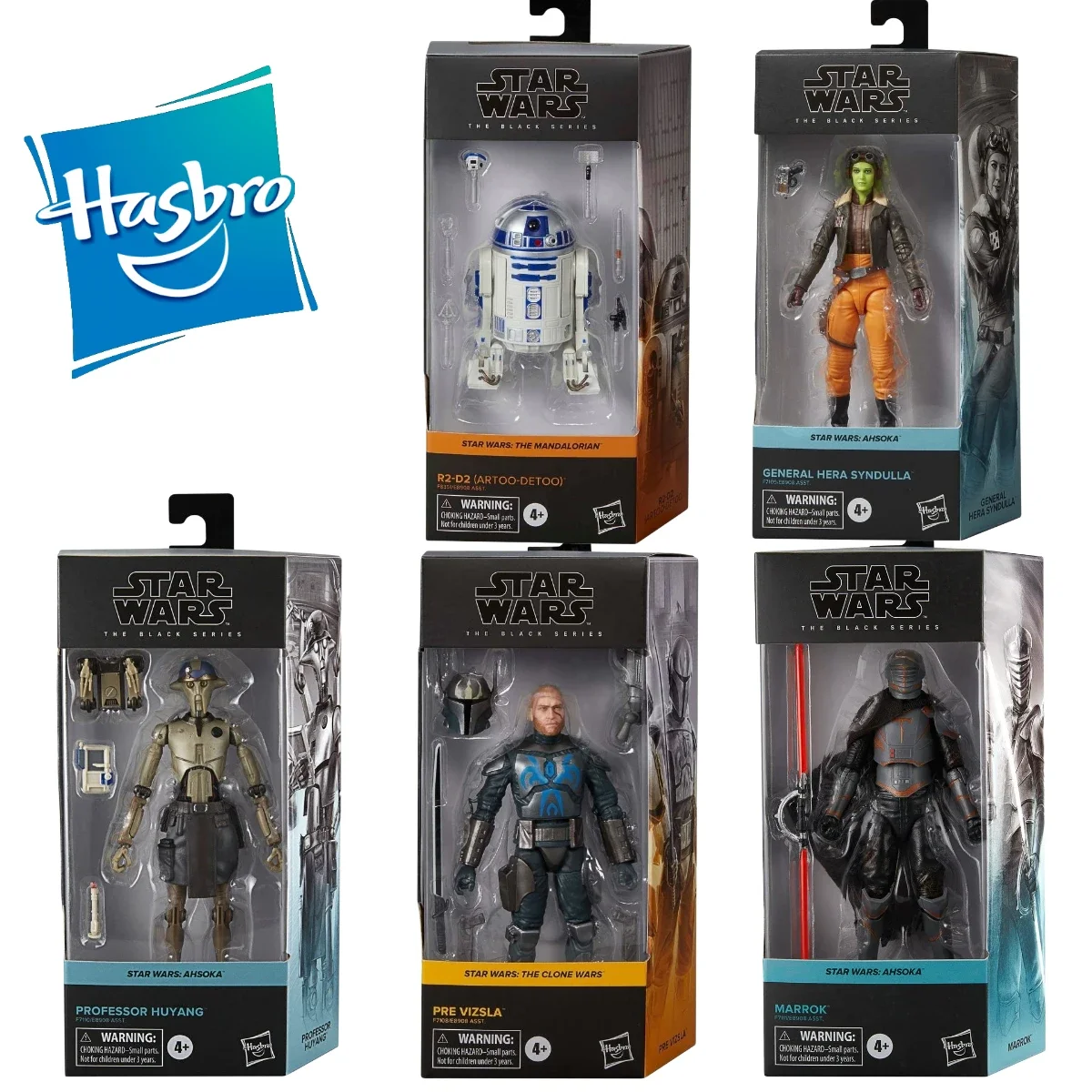 

In Stock Hasbro Star Wars The Series 6 Inch R2-D2&General Hera Syndulla&Pre Vizsla&Marrok&Professor Huyang Action Figures