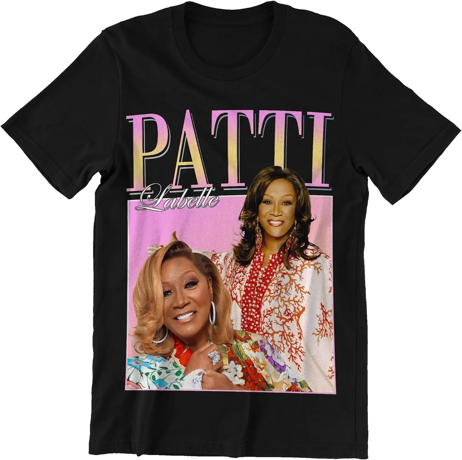 

Patti Labelle Classic T-Shirt Short Sleeve Shirt Tee Medium