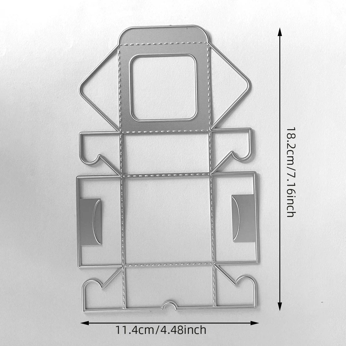 3D Frame Gate Box Metal Cut Die Stencils for DIY Scrapbooking Stamp/Photo Album Decorative Embossing Paper Cards 2022