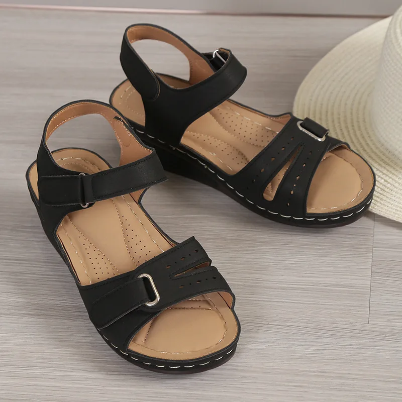 

Beach For Women Wedge Women's Shoes Elegant Female Sandal Women Footwear Summer Soft Women's Sandals