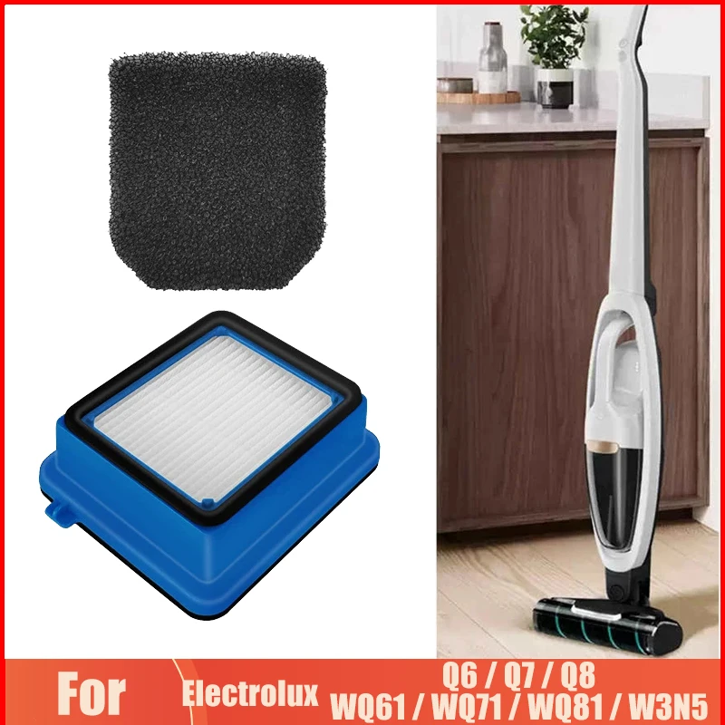 أجزاء عنصر التصفية للكهرباء Q6 / Q7 / Q8 / WQ61 / WQ71 / WQ81 / W3N5 المحمولة مكنسة كهربائية هيبا تصفية الملحقات