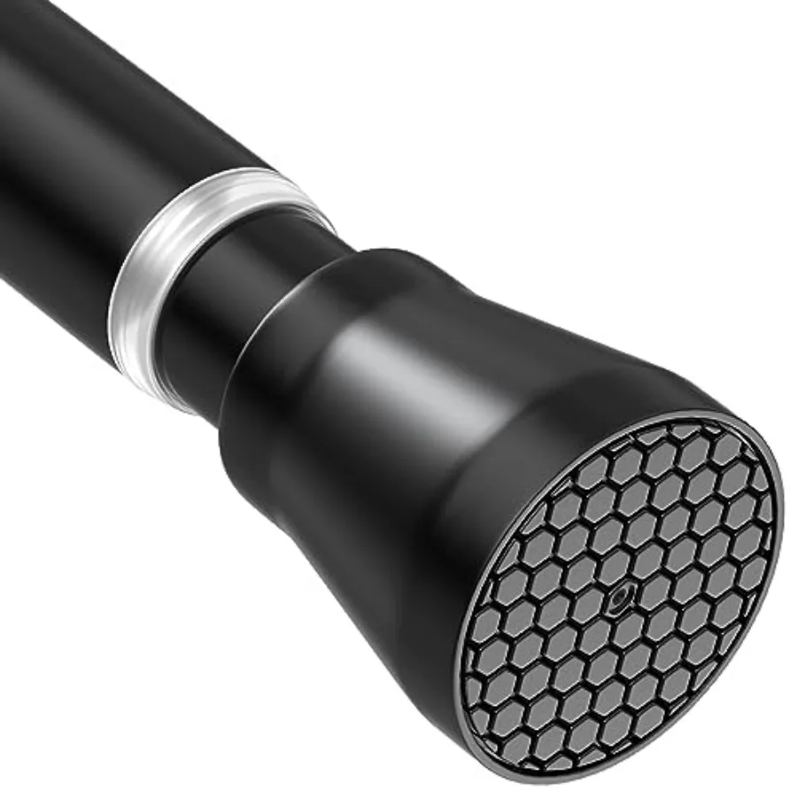 

Раздвижной карниз для штор от 30 до 60 дюймов, регулируемый, без сверления, 7/8 дюйма, пружинный, для душевых кабин и защиты от ветра