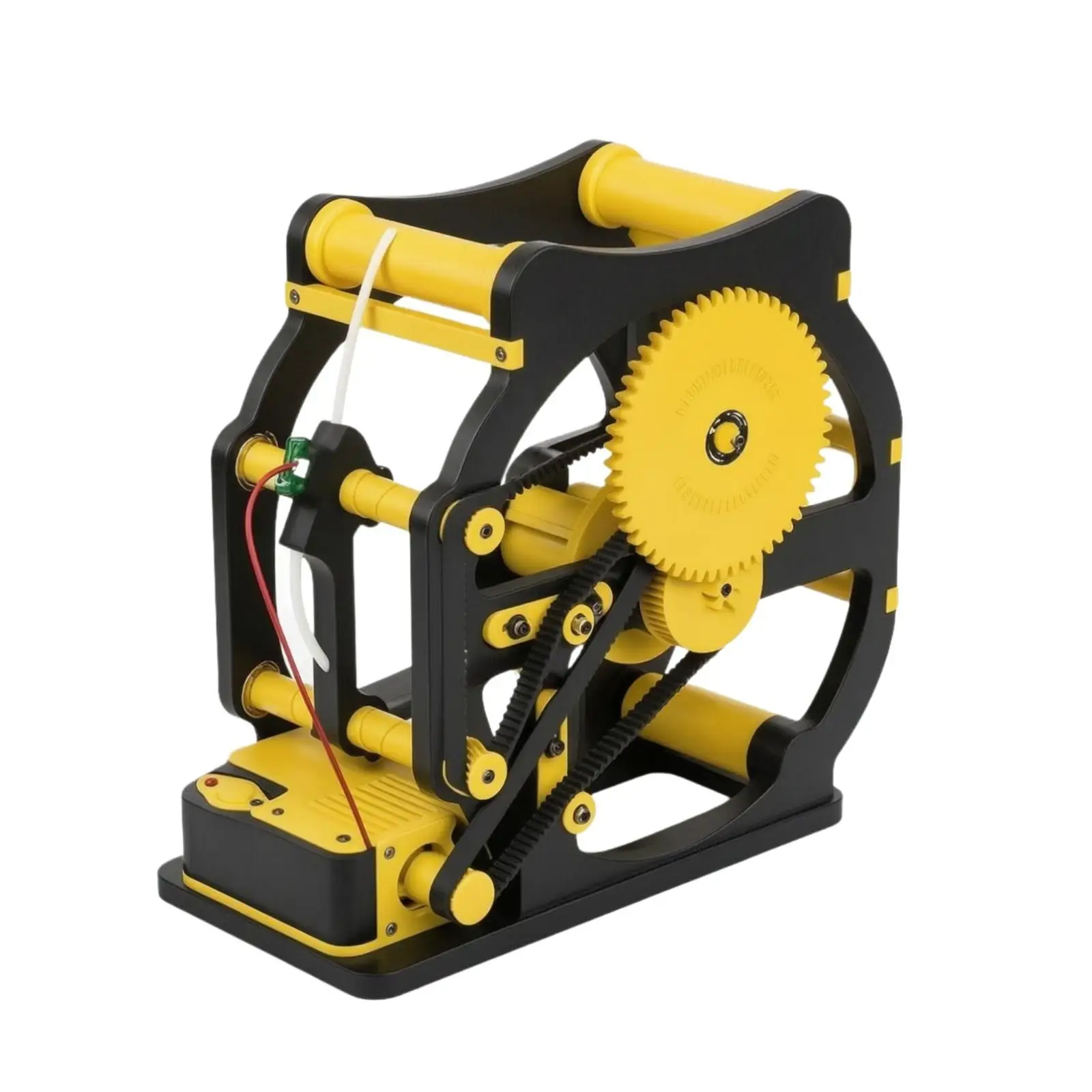 Automatic Filament Winder for 3D Printer Spool with Belt Drive System PETG Frame Material Detection and Shutoff