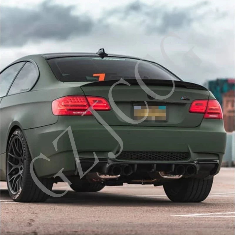 For BMW E92 E93 Series 2 Door Coupe E92 M3 ABS  Spoiler  P Style 2005 - 2012