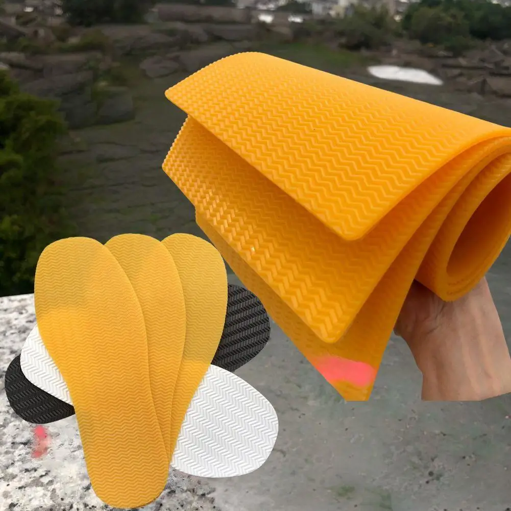 

Non-Slip Rubber Shoe Soles Cuttable Shoes Pads Stickers Repair Outsole wear-Resistant Shoes Pads Wearable Shoes Soles Sticker