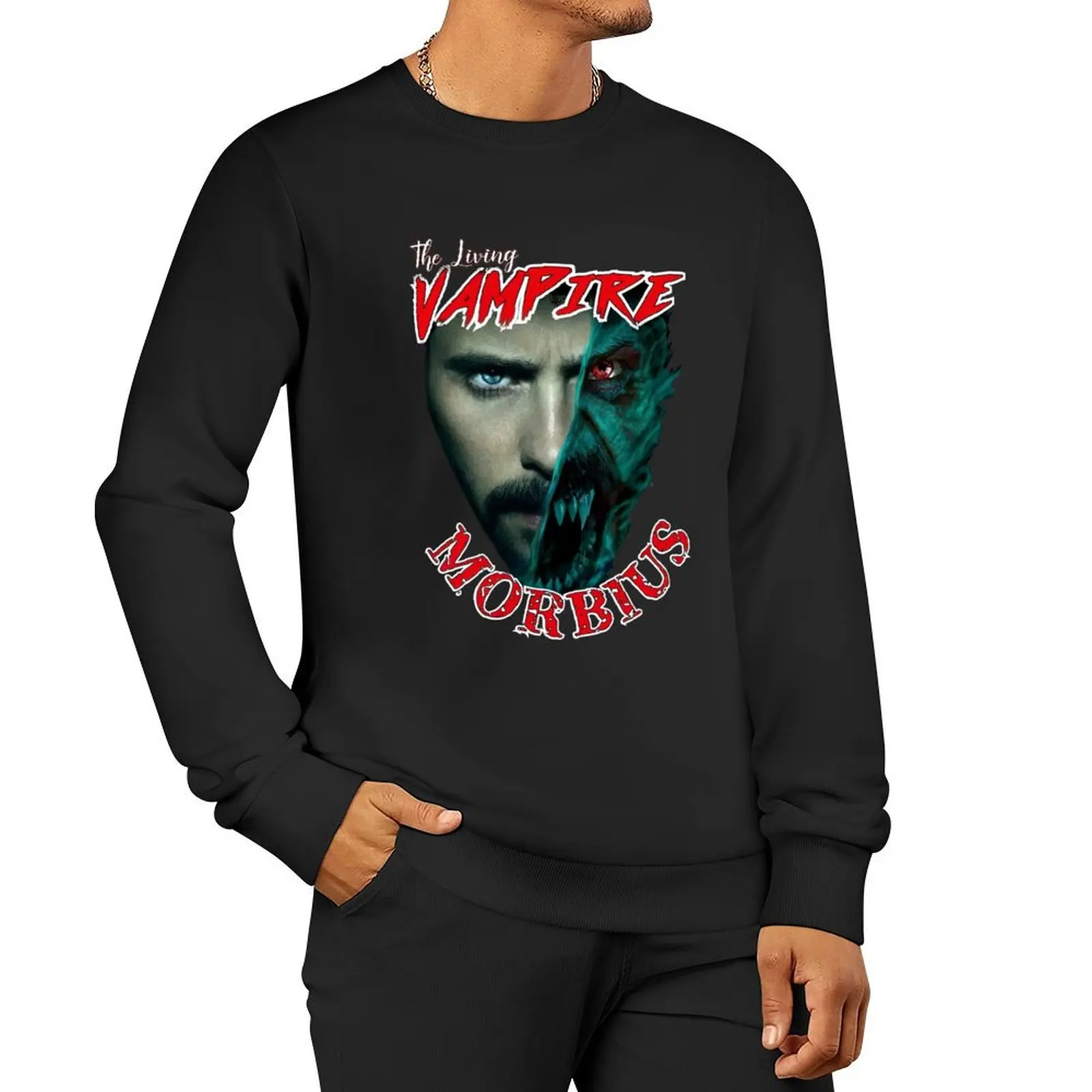 The Living Vampire Apparel Pullover Hoodie tracksuit men men's clothing tracksuit new in hoodies & sweatshirts