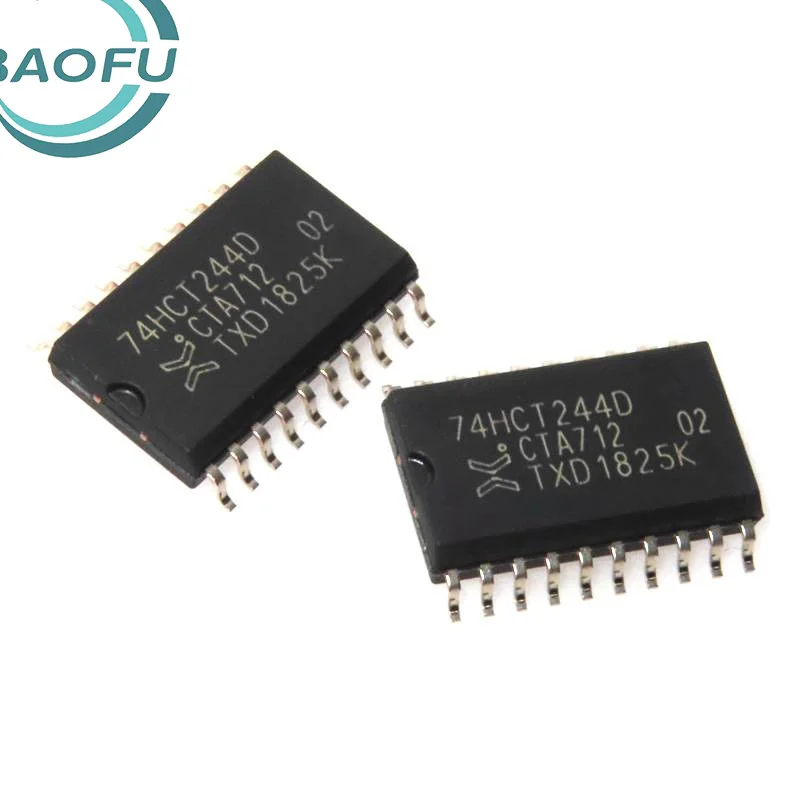 Newly imported original 74HCT244D SOP20 7.2MM line driver logic IC