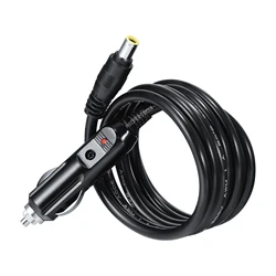 DC 8mm DC7909 Car Charger Power Supply 12V 24V Cable for Powerstation Bluetti Goal Zero Yeti Jackery and more