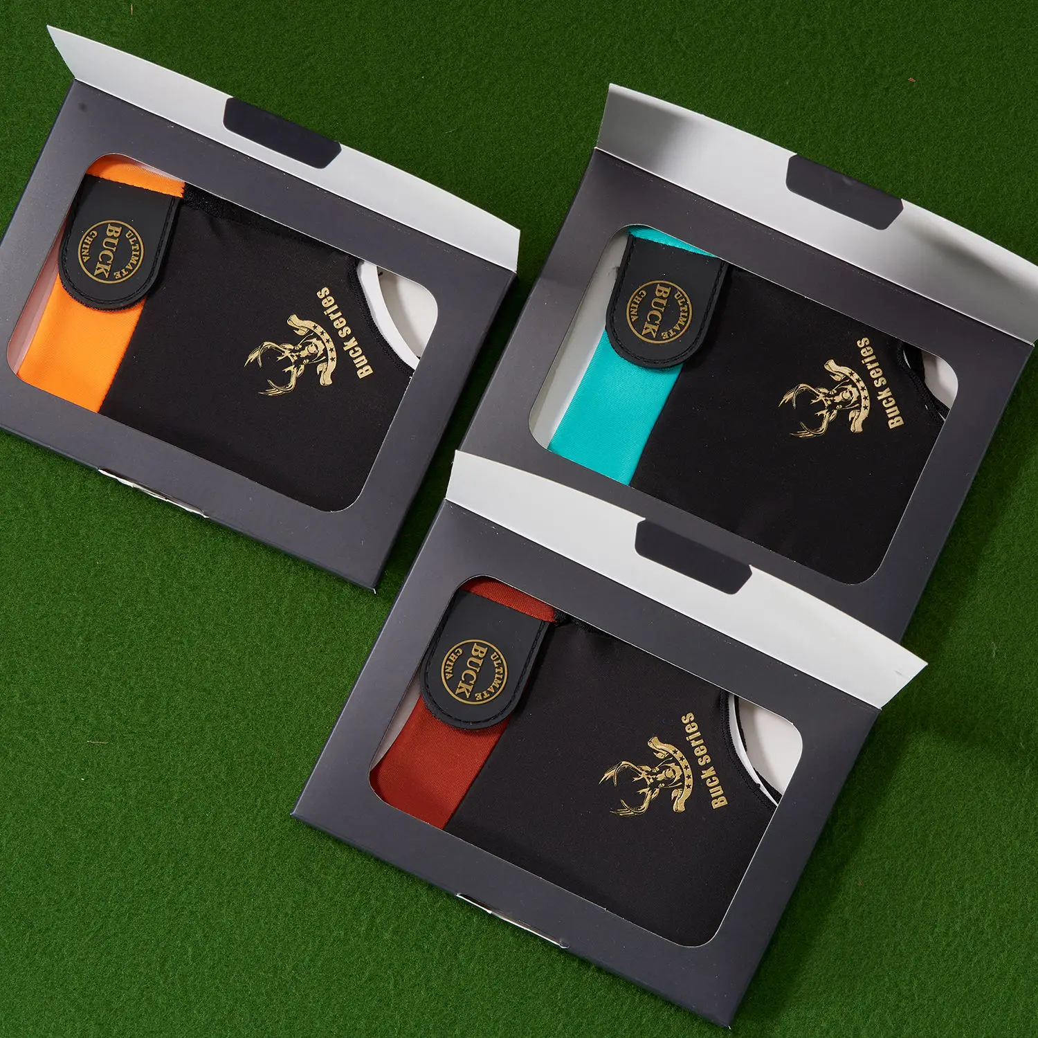 

New Arrival Buck Good Quality 3 Finger-exposed Snooker Gloves Left Hand Player Billiard Pool Glove for Sale