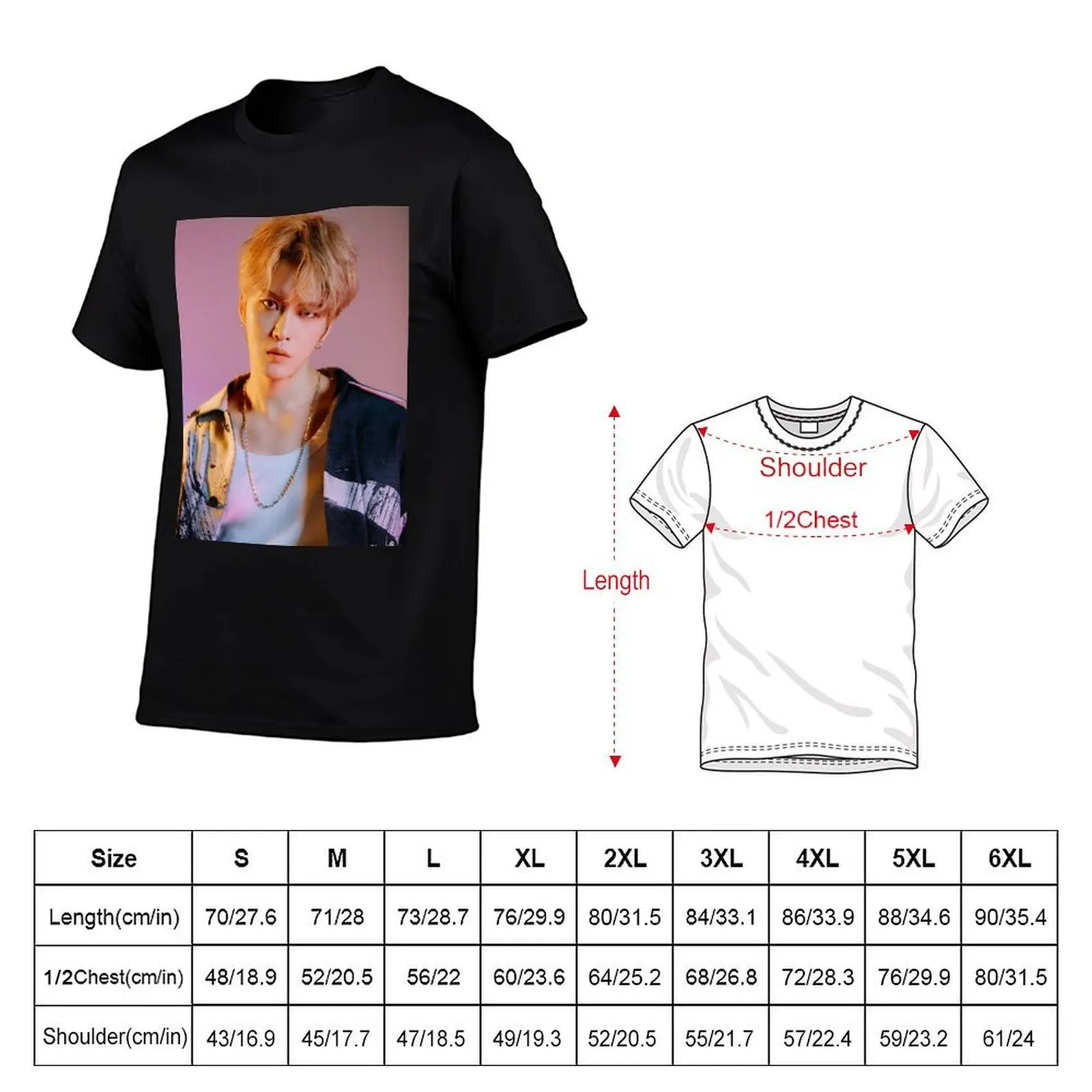 Kim Jae Joong T-Shirt clothes Funny t-shirt mens t shirts