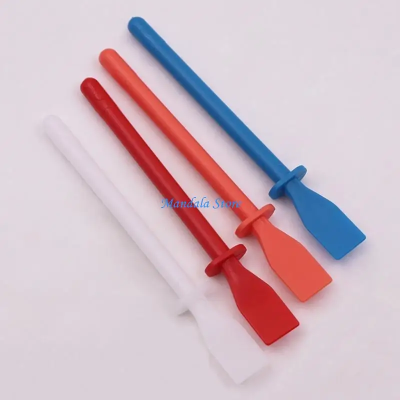 U2JC 5pcs Spreader Paint Tool Sticks Smear Applicator PP Material Brush Crafts Applicator