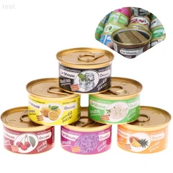 Car Air Fresheners Car Flavoring Perfume Canned Wood Blocks Coffee Flavor Long-Lasting Auto Aromatherapy Car Deodorant Supplies
