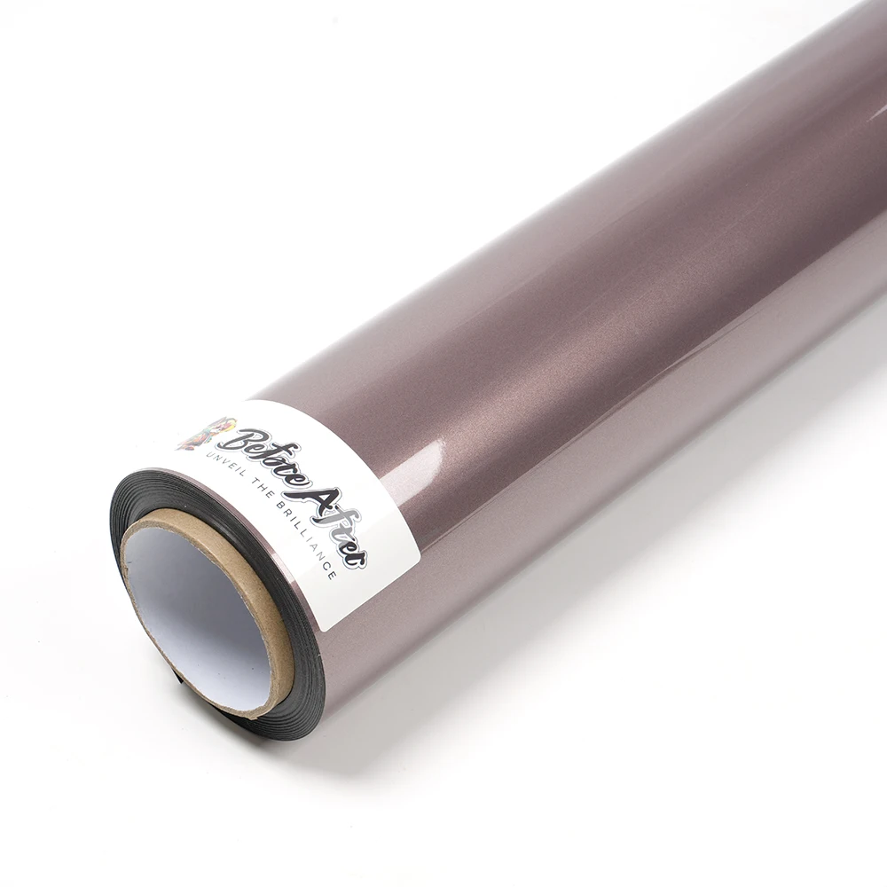 맞춤형 PVC 색상 변환 메탈 페인트 핑크 보호 필름 자동차 비닐 필름 PET 베리 파우더 컬러 자동차 비닐 랩