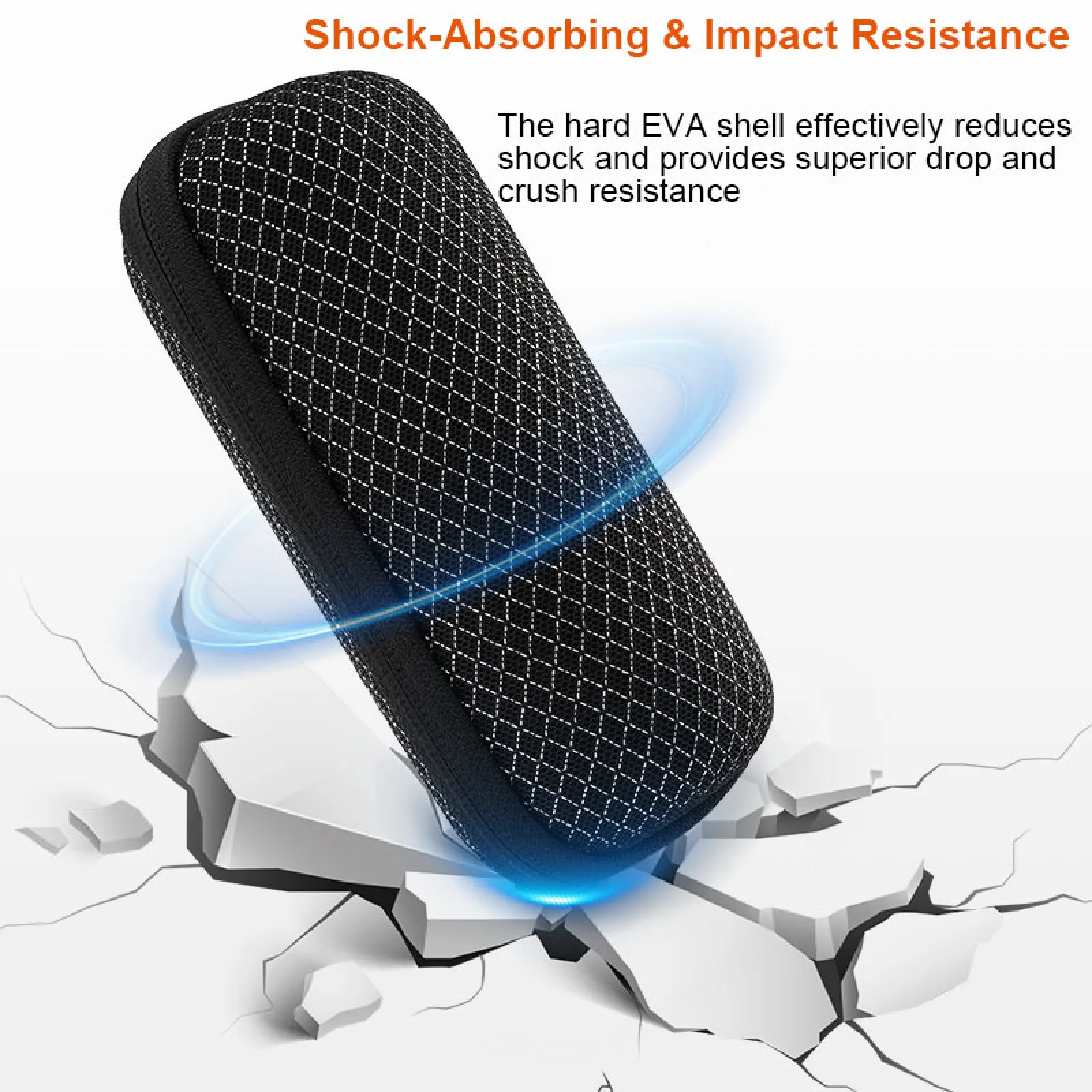 

Portable Bluetooth-Compatible EVA Hard Case for JBL Grip Speaker - Newest Storage Bag, Dustproof & Wear-Resistant (Only Case)