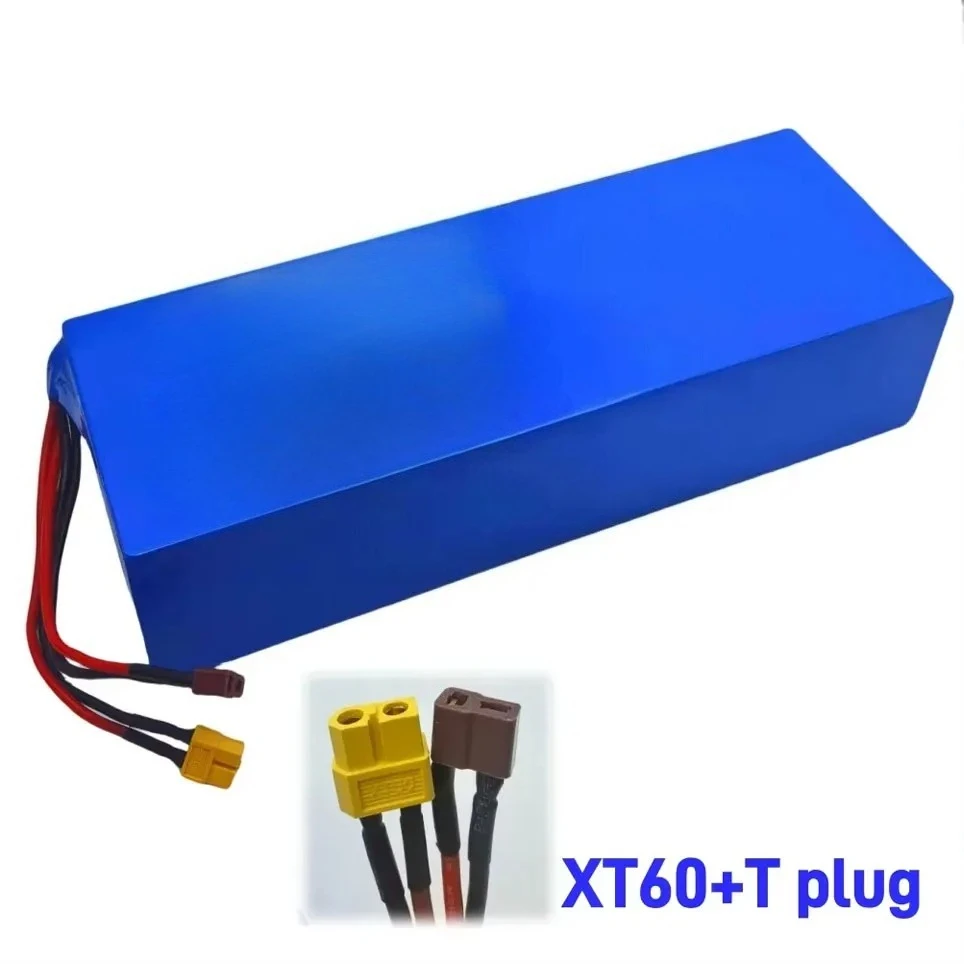 Battery Pack for 1000W 1200W 1500W Motor - 16S5P 60V 20AH Lithium for Motorcycle Scooter Bicycle with BMS