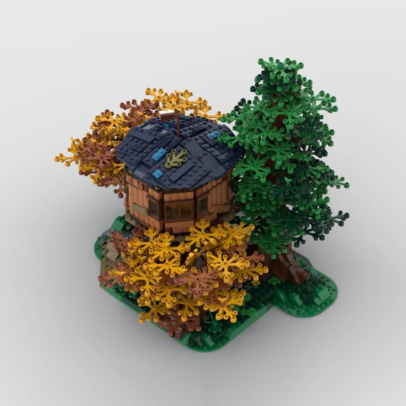 3032 قطعة MOC شجرة البيت 3 1 حزمة مغامر نموذج اللبنات البناء DIY بها بنفسك لعبة إبداعية الطوب هدية الكريسماس للأطفال #2