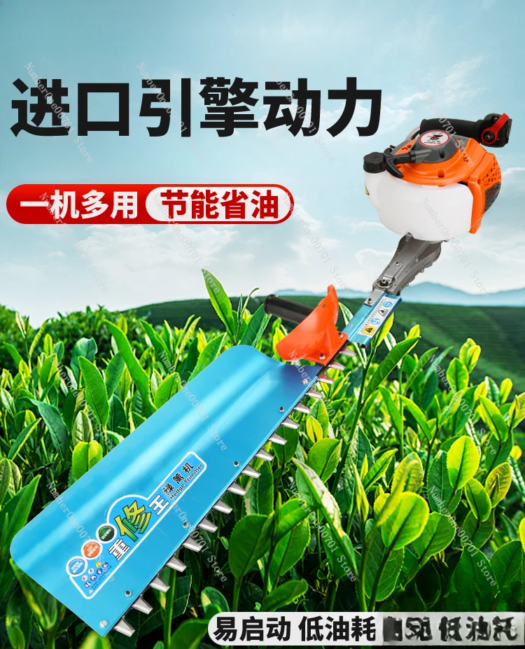 High power hedge trimmer gasoline trimmer backpack type repairing king landscaping tea tree pruning machine