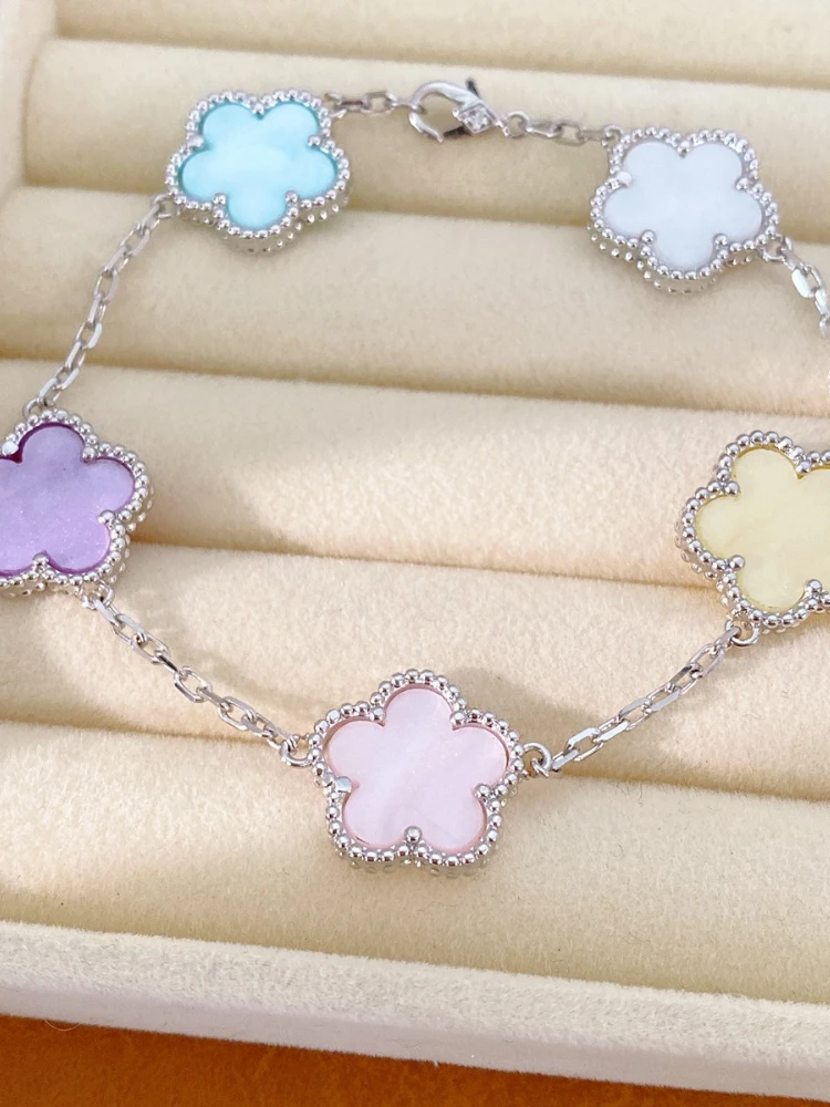 Sweet Style Flower Bracelet Light Luxury Niche High-end Small Fresh Temperament Versatile Hand Accessories for Women