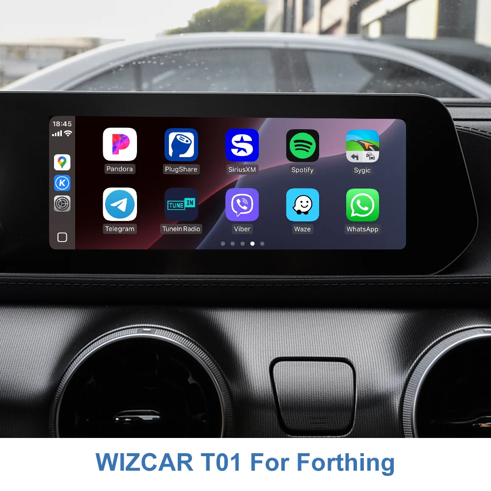 DongFeng Forthing T5 EVO 2023-2024 Friday Yacht S60 AX7 WIZCAR T01 google waze mappa spotify musica soluzione originale per DFSK Forthing 5