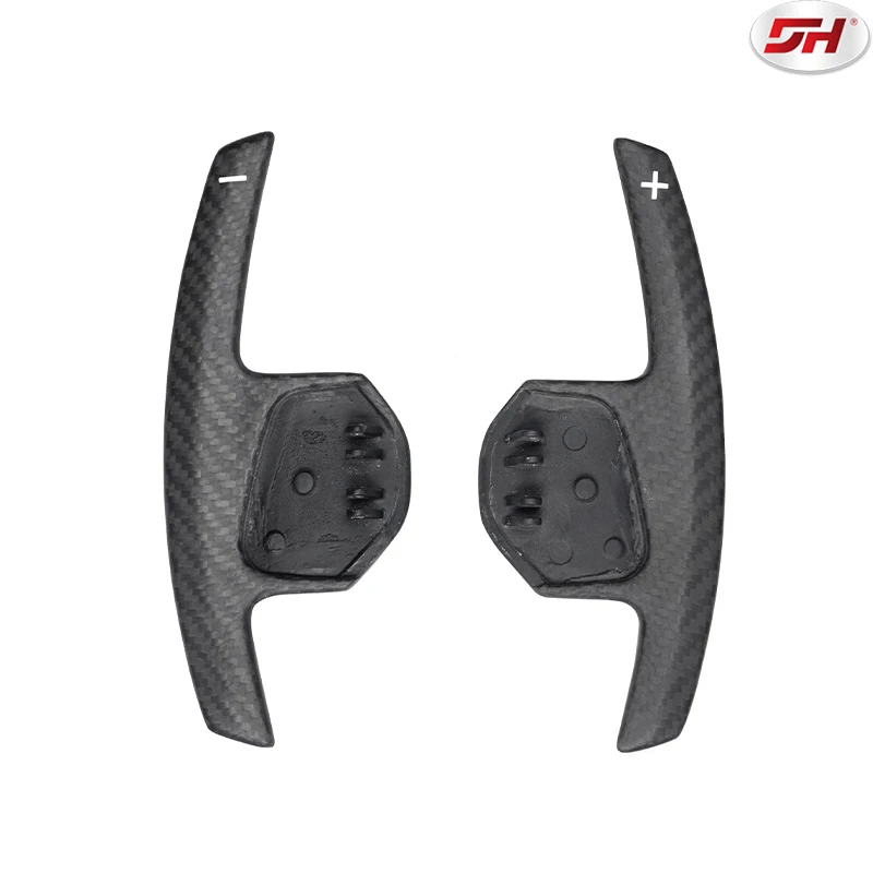 Matte Carbon Fiber Shift Paddles 1 Pair Replacement for 2008-2022 for Land Rover or for Jaguar Auto Parts