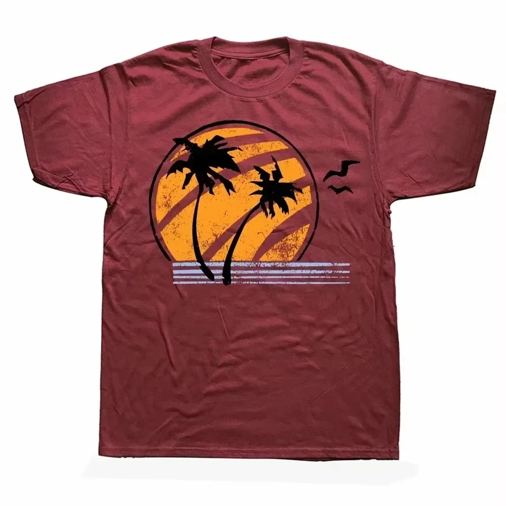 

Summer Casual Vacation Men's T-shirt Hawaiian Style Tropical Beach Short Sleeve Tops Outdoor Street Fashion Sports Men Clothing