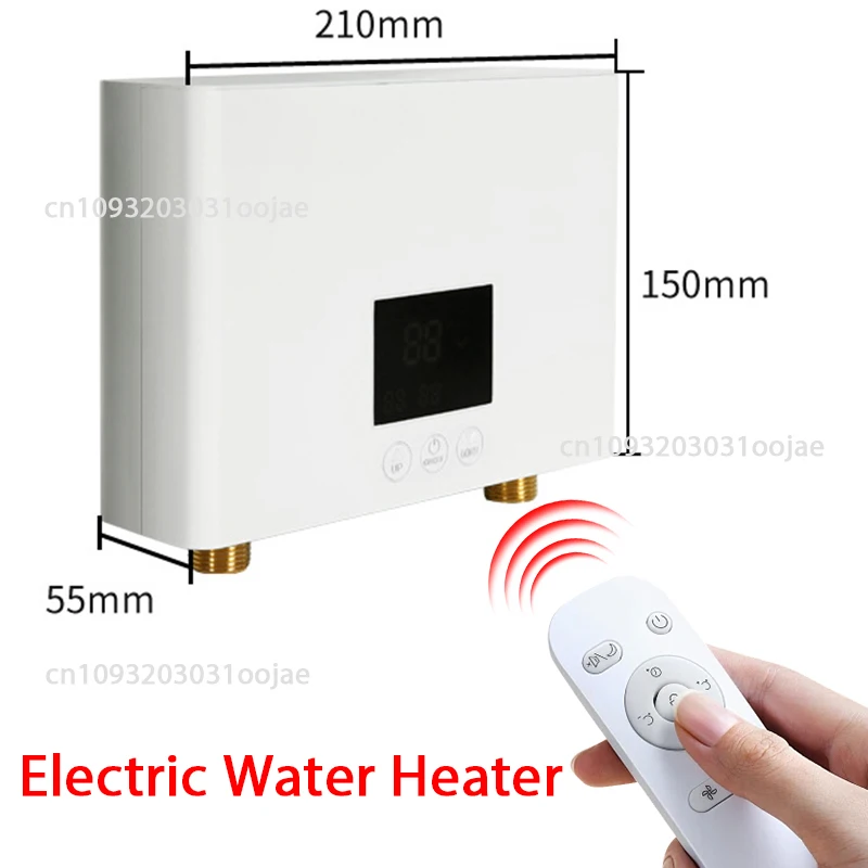 

Instant Water Heater 220V 5500W Portable Electric Heaters for Bathroom Hot Water Shower and Home Kitchen Heating Accessories