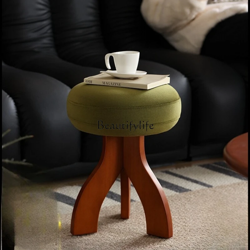 

Nordic modern dining stool solid wood, bedroom dresser bar chair