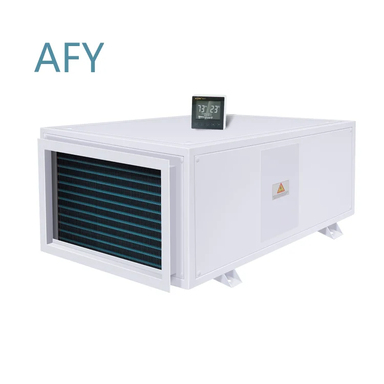 Commercial Dehumidifier 90L for Ceiling Mounted Pipe Duct Dehumidifier HVAC System for Commercial Building Office Warehouse