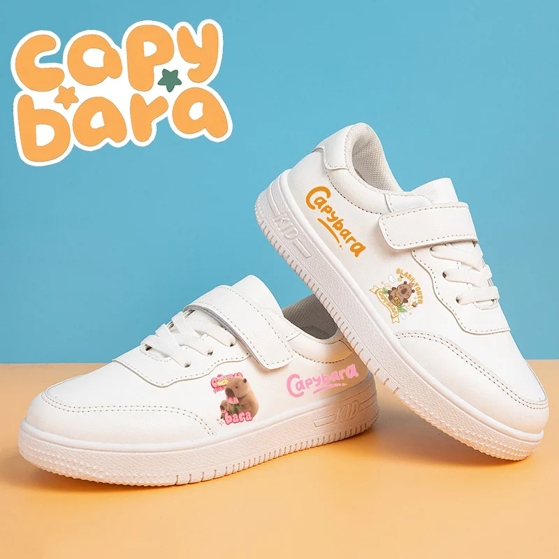 

Capybara Boys Girls Cute Casual Shoes Comfortable Board Shoe Cartoon Anime Graphic Print Sneakers Fashion Sneaker Birthday Gifts