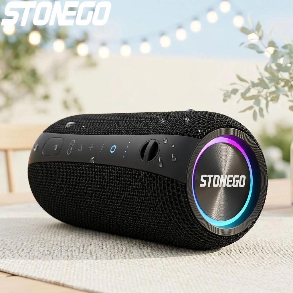 

Портативные Bluetooth-колонки TWS в стиле панк с прозрачным дизайном, высококачественным звуком, басовой диафрагмой и двойными динамиками
