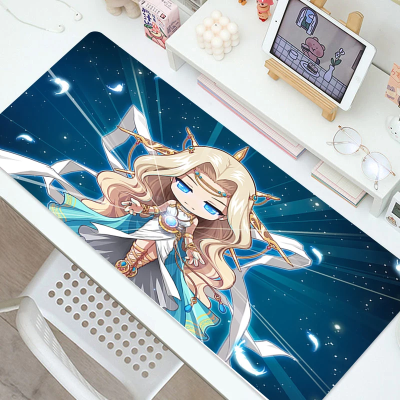 

Mouse Pad Cute Pink Kawaii Gamers Accessories Mouse Mats Xxl Mausepad Gamer Maplestory Mousemat Gaming Anime Rug Office Carpet