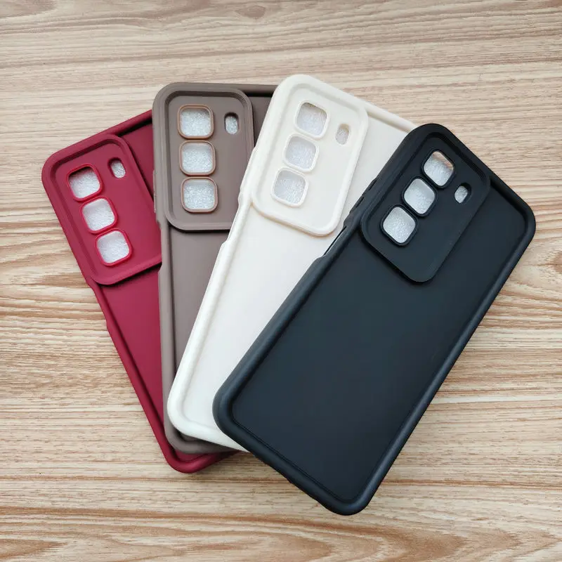 Candy Color Android Phone Case For Infinix Hot 30 50 40i GT10Pro GT20Pro Smart8 Android Phone Cases Shockproof Covers