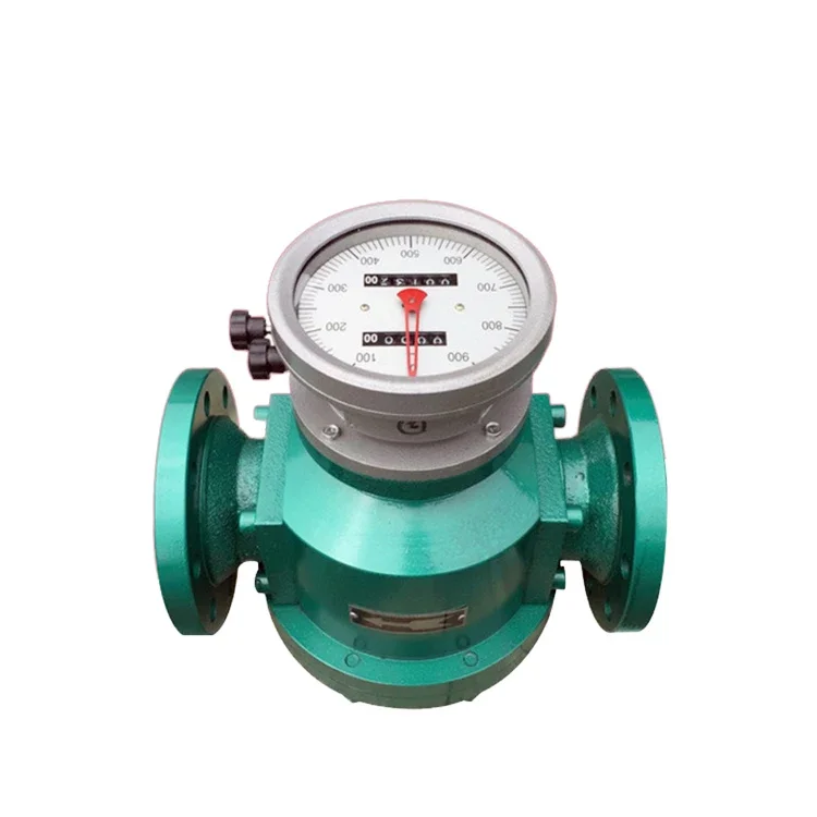 Manufacturers Price Explosion-proof Fuel Diesel Oil Oval Gear Positive Displacement Flowmeter