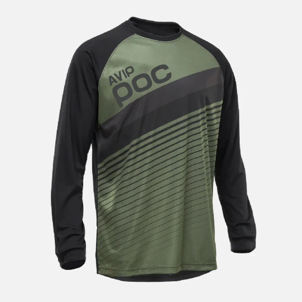 Avip POC MTB bicicleta de montaña BMX DH bicicleta ropa camiseta de motocicleta، manga larga todoterreno de motocicleta