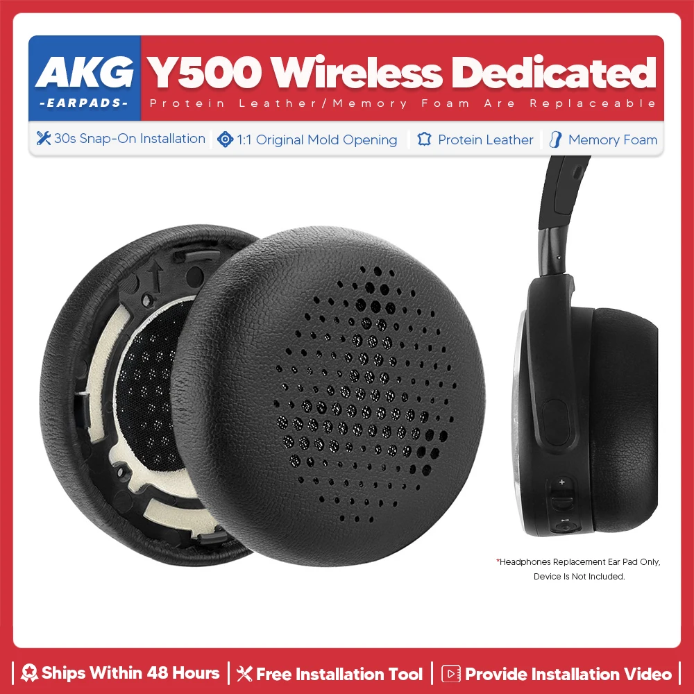 

Сменные амбушюры для AKG Y500, беспроводные наушники-вкладыши, аксессуары для гарнитуры, амбушюры, запасные части, поролоновые амбушюры