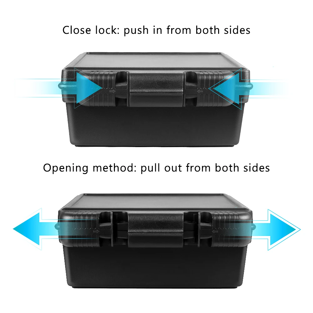 99 Rounds Ammo Box 9x19mm/7.62x39mm .223/5.56mm Bullet Case Pistol Rifle Ammo Storage Box Flip-Top Bullet Cartridge Carry Case