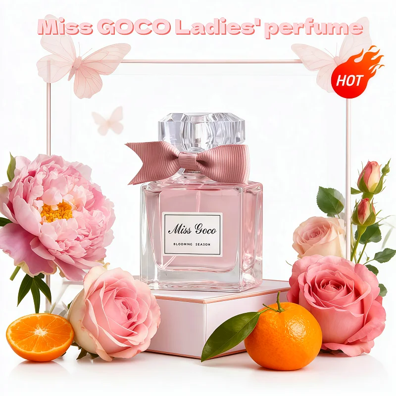 

50ml MISS Goco Women's Perfume Long-lasting Grapefruit Scent Light Fragrance Fresh and Natural Gift for Student Girls