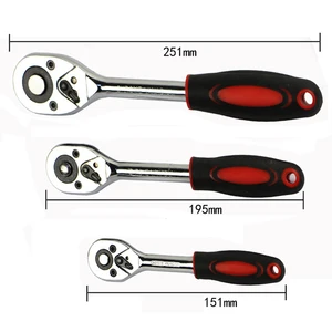 Professional Heavy Duty Ratchet Wrench Set, Rápida, Cromo Vanádio, Reparação Automática, Aço, Ferramenta de Poupança de Trabalho, 1/4 6 principais vendas kit reparo al4 - №2