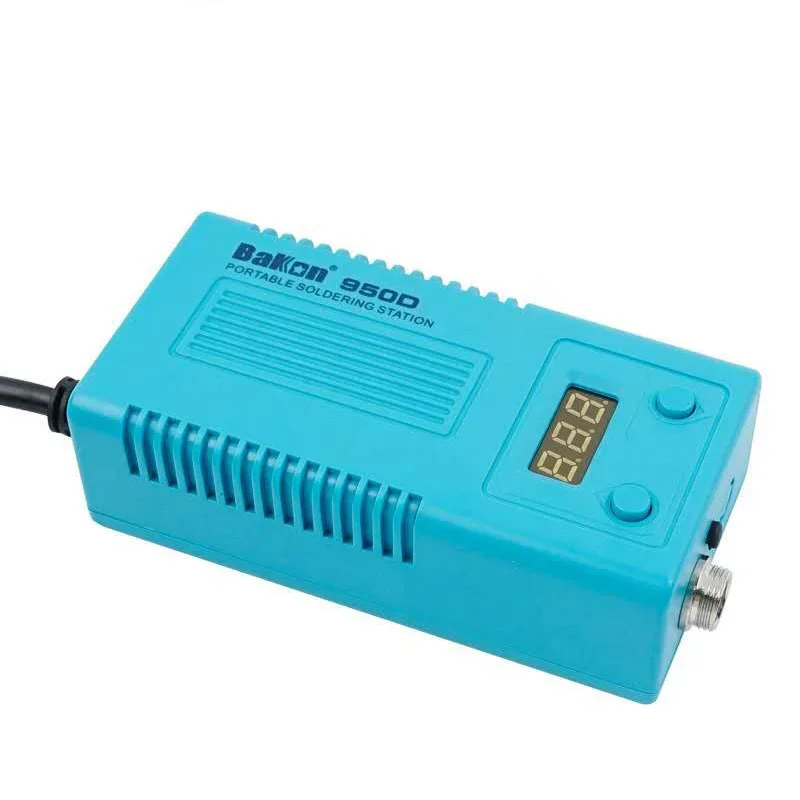 Bakon BK950D Welding Solder Soldering Iron 220/110 50W Internal Heating Type Welding Tool trinity digital display and T12 heater