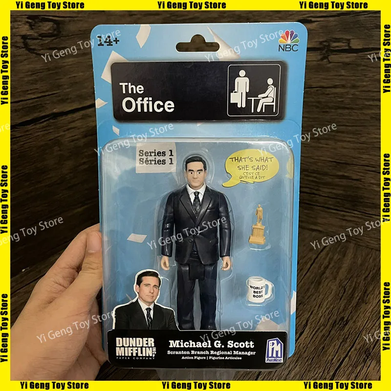 Miniso The Office Michael G.Scott Scranton Branch Regional Manager Dunder Mifflin Action Figure Toy Kid Christmas Birthday Gifts