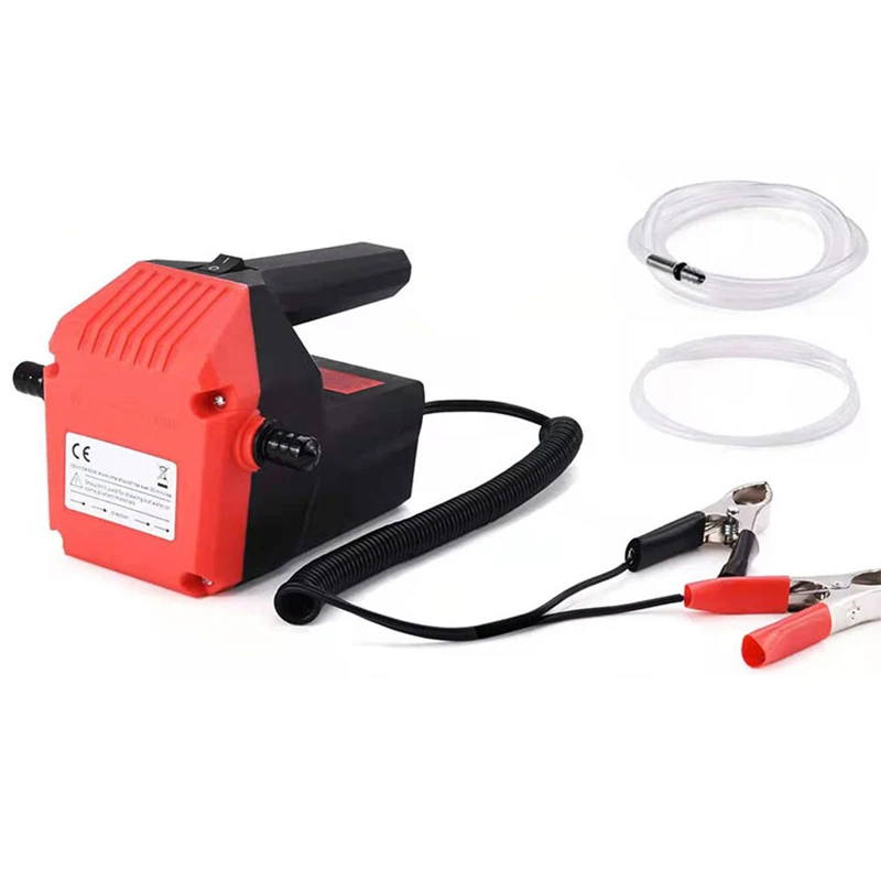 

Car Engine Oil Pump 12V 24V Electric Oil Diesel Fluid Sump Extractor Scavenge Exchange Fuel Transfer Suction Pump + Tuber