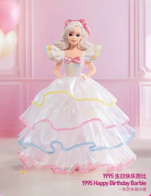 

New Genuine Barbie Style Icon Series Blind Box Toys Trendy Cartoon Barbie Guess Bag Dolls Collection Decor Girls Birthday Gift