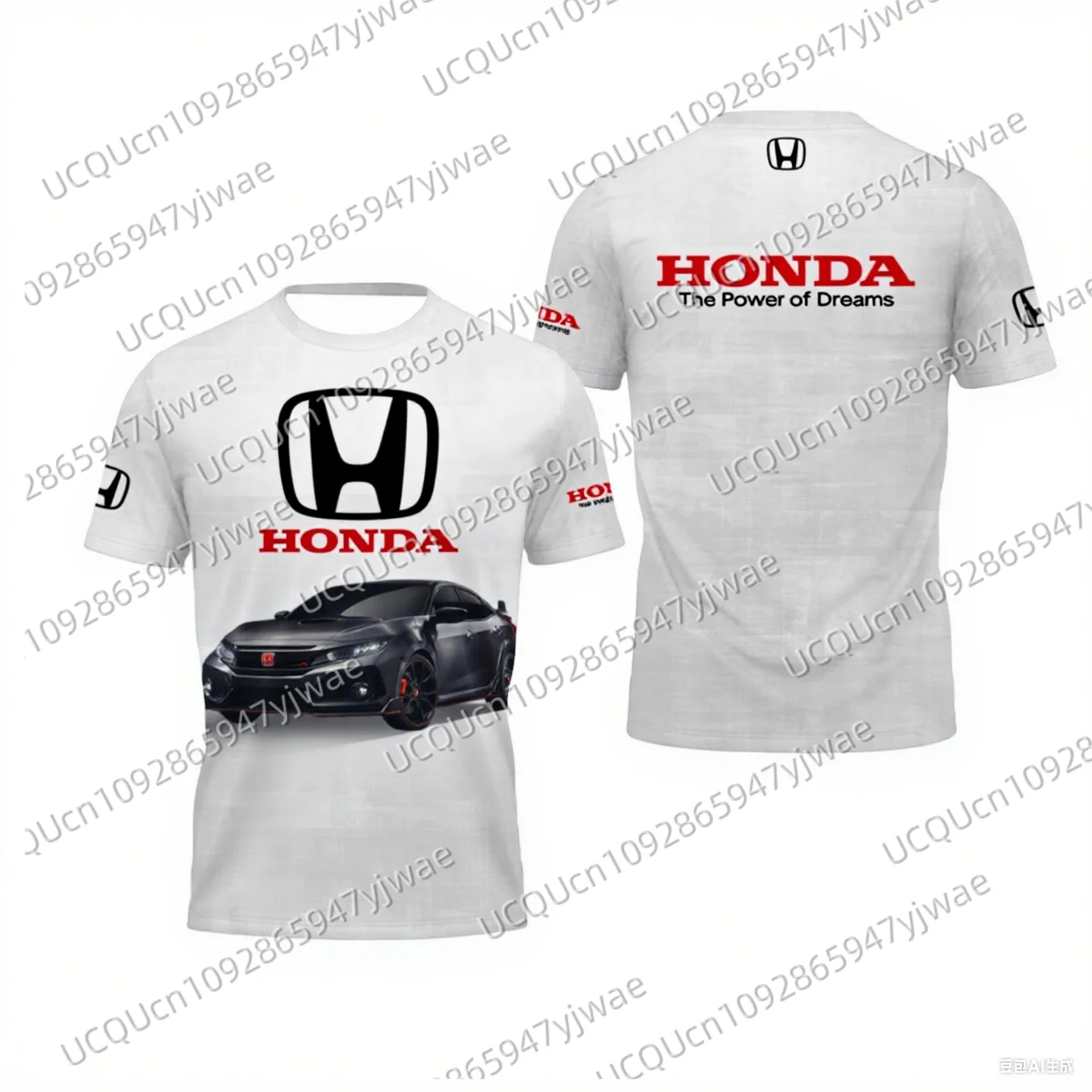 

Motorcycle Riding Sport Quick Drying Breathable Short Sleeve Sport For Men And Women Honda Riding Casual T-shirt Tops