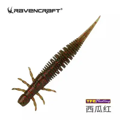 10/12/14 Stuks Nieuwe Ravenvlot Zhichong Libel Larven Drijvend Zacht Lijmaas 2.2 ''/2.7''/3.2 ''Kunstbaars Nepvisaas